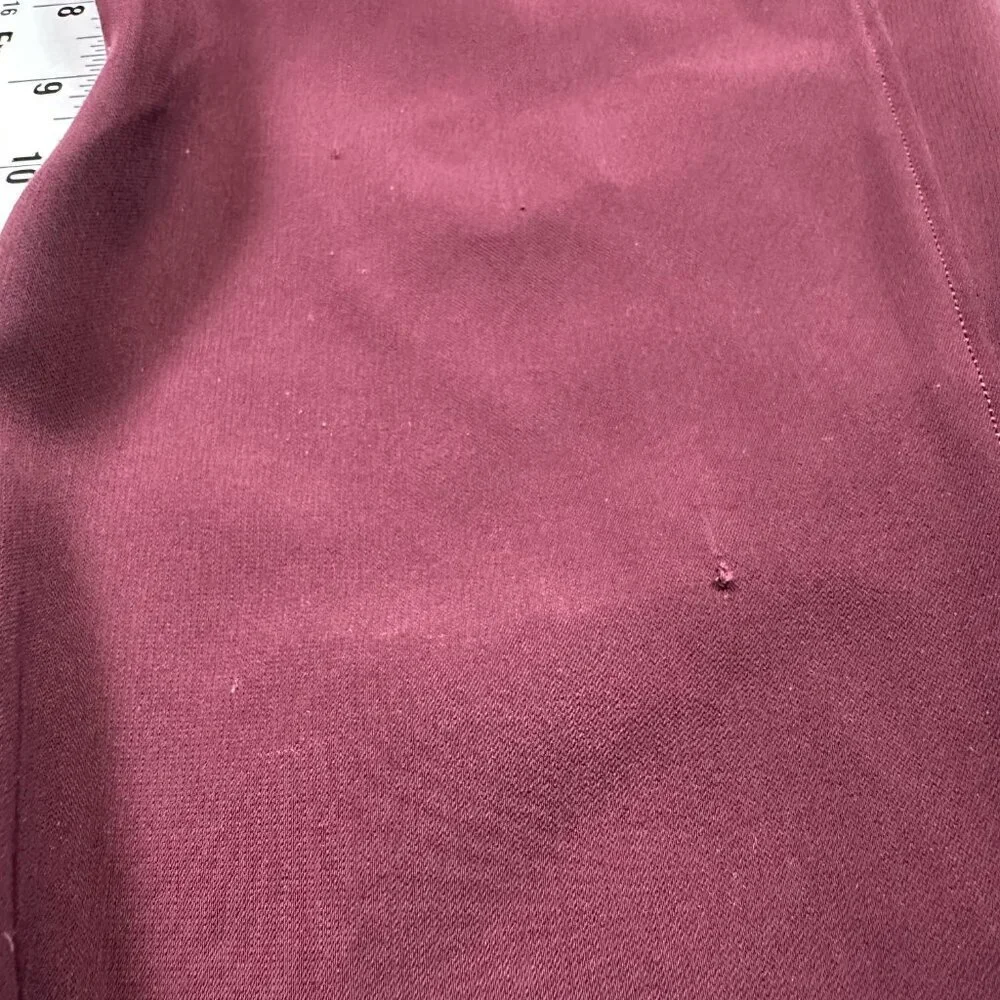 Lululemon Stretch High-Rise Jogger Full Length Red Merlot Maroon Women's 4